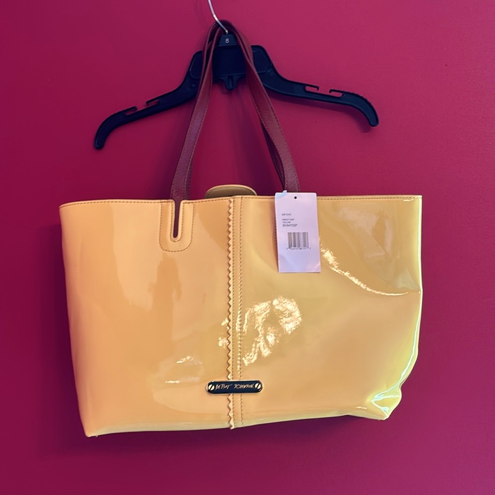 Yellow Betsy Johnson Bag